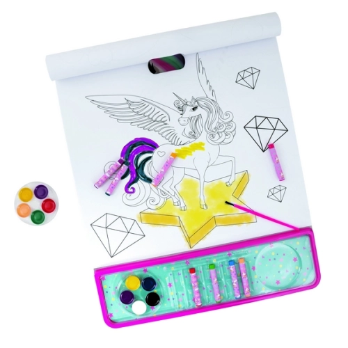 AS Gigablock zestaw artystyczny 4w1 Jednorożec 7409